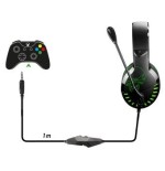 Auriculares gaming con micrófono spirit of gamer pro-h3 xbox edition jack 3.5 verdes