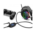 Auriculares gaming con micrófono spirit of gamer xpert h600 jack 3.5 usb 2.0 gris oscuro