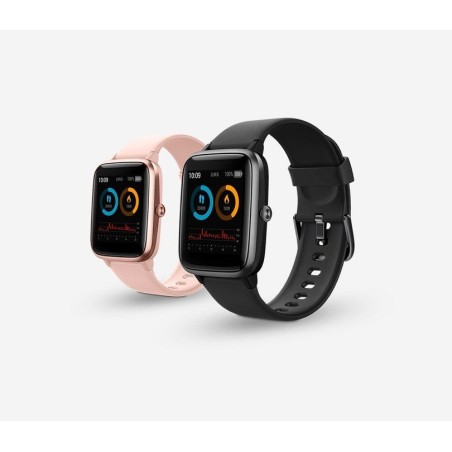 Smartwatch spc smartee vita 9633p notificaciones frecuencia cardíaca rosa