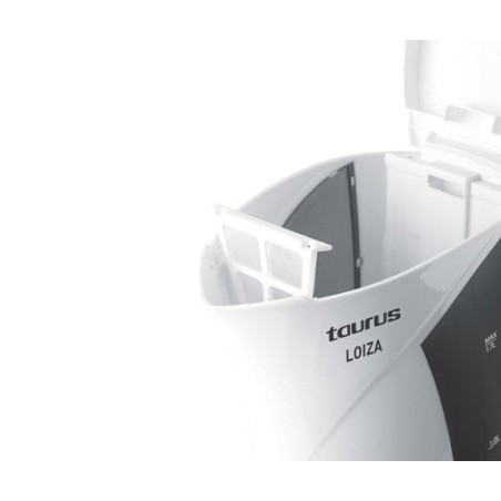 Hervidor taurus loiza 1.7l filtro extraíble desconexión automática recoge-cables interruptor encendido apagado