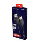 Cable hdmi 2.1 8k trust gaming gxt 731 ruza hdmi macho hdmi macho 1.8m negro