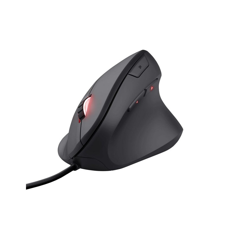 Ratón gaming ergonómico trust gaming rexx gxt 144 hasta 10000 dpi