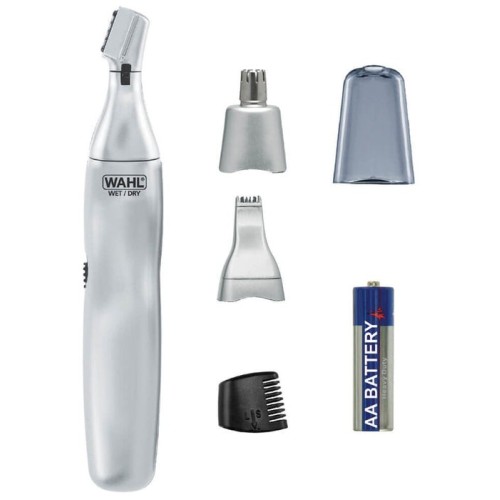 Recortadora wahl ear nose blow wet and dry 5545-2416 con batería 6 accesorios