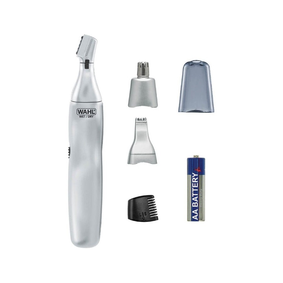 Recortadora wahl ear nose blow wet and dry 5545-2416 con batería 6 accesorios