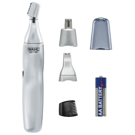 Recortadora wahl ear nose blow wet and dry 5545-2416 con batería 6 accesorios