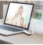 Tp-link tl-wn722n adaptador wifi usb 150 mbps antena de alta ganancia