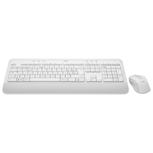 Pack teclado y mouse logitech wireless y bluetooth signature mk650 for business