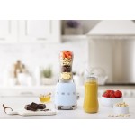 Smeg 50'style glass blender blue pbf01pbeu
