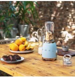 Smeg 50'style glass blender blue pbf01pbeu