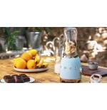 Smeg 50'style glass blender blue pbf01pbeu