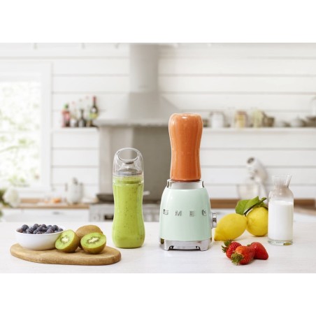 Batidora  de vidrio smeg 50'style verde pbf01pgeu