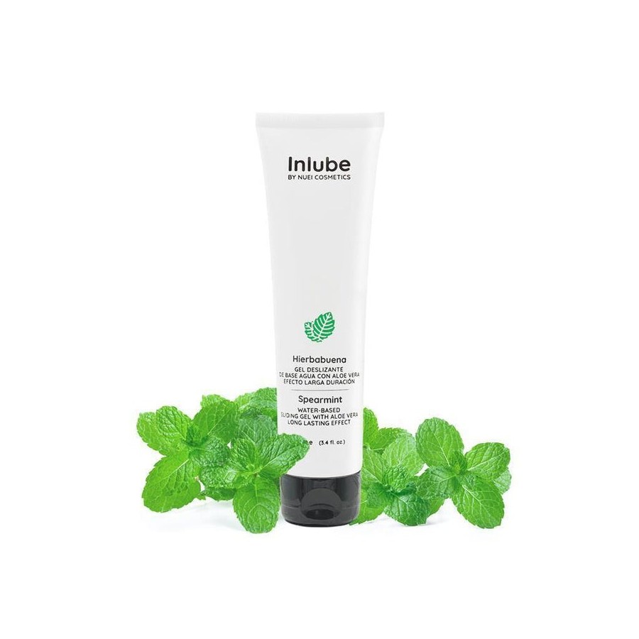 Inlube lubricante base agua hierbabuena 100ml