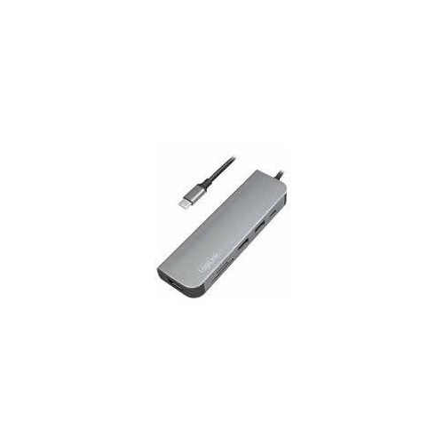 Logilink ua0343 - usb-c multifunction hub hdmi pd card reader usb 3.2 gen
