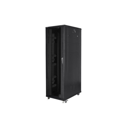 Lanberg ff01-8242-12b free-standing rack 19 self-assembly flat pack 42u 800x1200 black