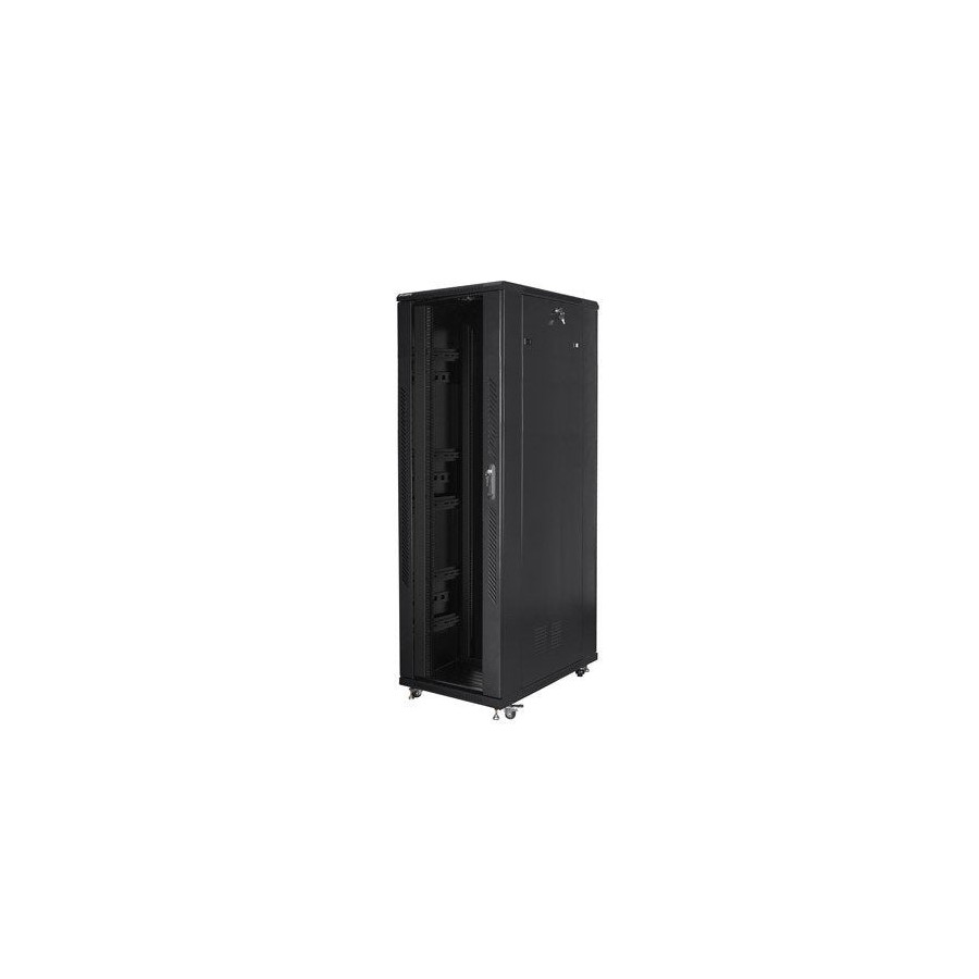 Lanberg ff01-8242-12b free-standing rack 19 self-assembly flat pack 42u 800x1200 black