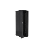 Lanberg ff01-8242-12b free-standing rack 19 self-assembly flat pack 42u 800x1200 black