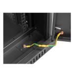 Lanberg ff01-8242-12b free-standing rack 19 self-assembly flat pack 42u 800x1200 black