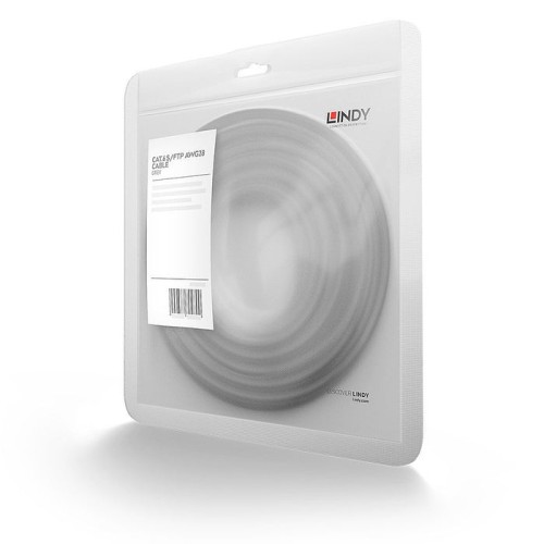 Lindy cable de red cat6 s ftp basic gris claro 0.30m