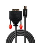 Lindy 41953 cable 3 m mini displayport dvi-d negro