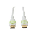 Cable techly hdmi high speed con ethernet a a m m 1m blanco