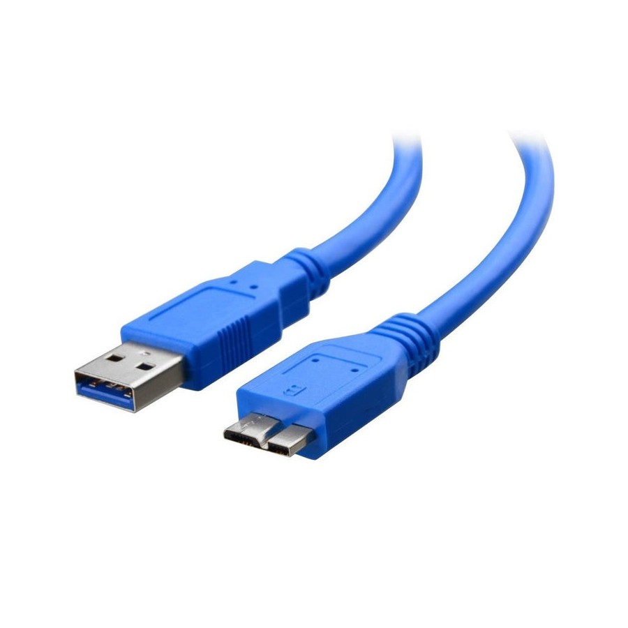Techly 2.0m usb 3.0 a-micro b m/m cable usb 2 m usb 3.2 gen 1 (3.1 gen 1) usb a micro-usb b azul