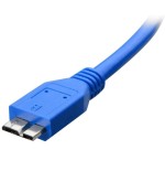Techly 2.0m usb 3.0 a-micro b m/m cable usb 2 m usb 3.2 gen 1 (3.1 gen 1) usb a micro-usb b azul