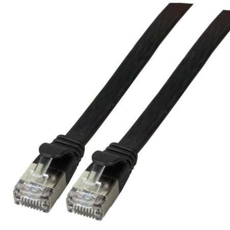 Efb rj45 cable de red u ftp, cat.6a, pvc, 0.5m, negro