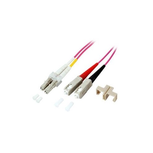 Efb elektronik o0323.2 infiniband/fibre optic cable 2 m lc sc om4 violeta
