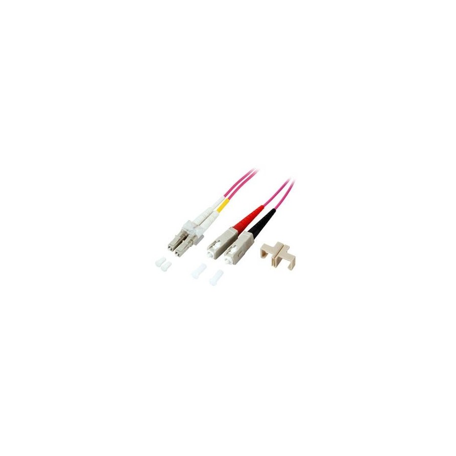 Efb elektronik o0323.2 infiniband/fibre optic cable 2 m lc sc om4 violeta