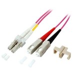 Efb elektronik o0323.2 infiniband/fibre optic cable 2 m lc sc om4 violeta