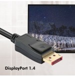 Techly icoc dsp-a14-030nt 3 m displayport negro