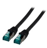 Efb rj45 cable de red s ftp, cat.6a, lszh, 10m, negro