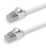 Lindy cable de red cat.6a f utp ultra slim gris 2m