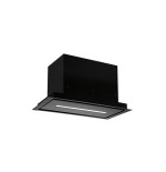 Campana extractora maan helios 60 touch  bajo armario 595 m3/h, negro