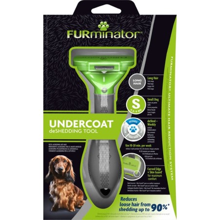 Furminator  minador de pelo para perros de pelo largo - s