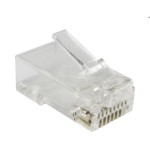 Alantec-wtyk przelotowy rj45 utp kat.5e (op.100 szt
