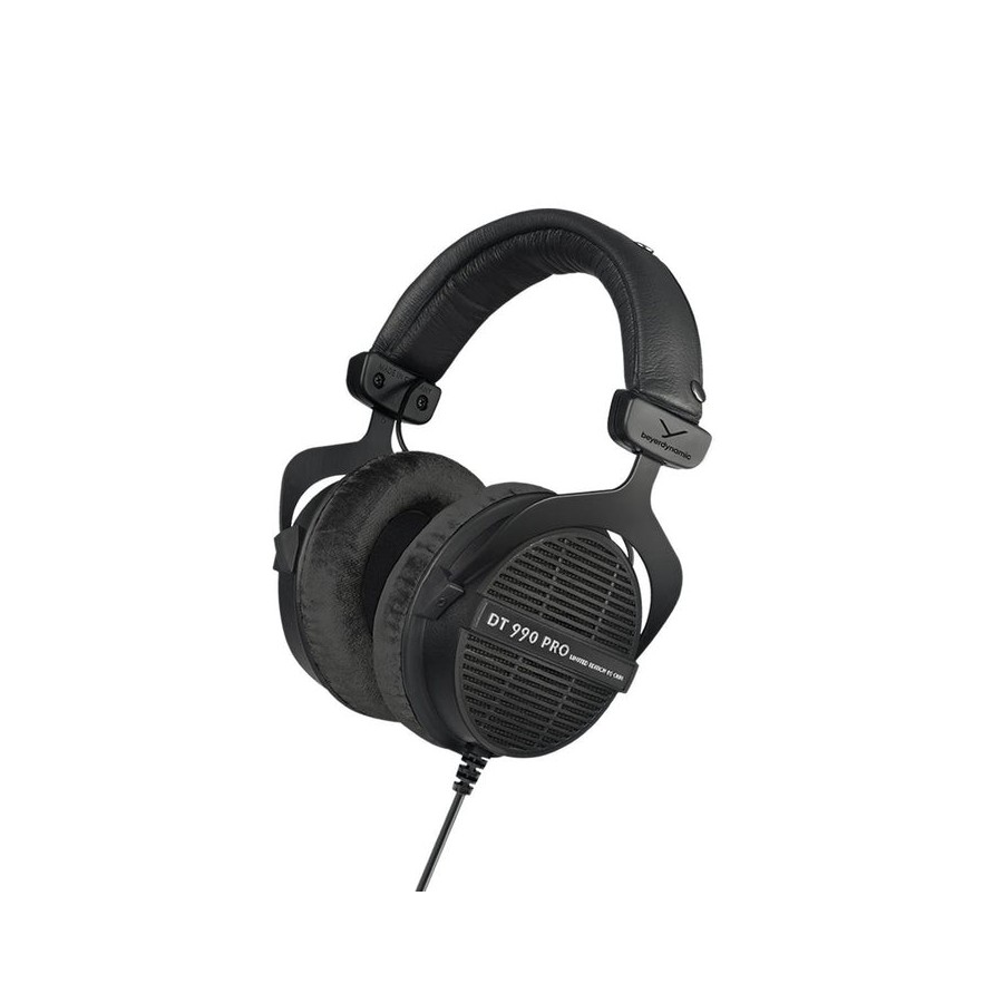 Auriculares beyerdynamic dt 990 pro 80 ohm black limited edition  open studio