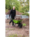 Zipper zi-ewb500li  carretilla carro de jardín eléctrico