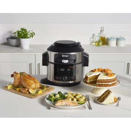 Ninja ol550eu olla multi-cocción 6 l 1460 w negro, acero inoxidable