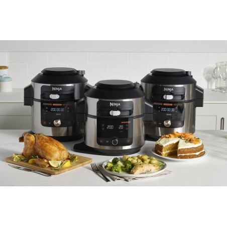 Ninja ol550eu olla multi-cocción 6 l 1460 w negro, acero inoxidable