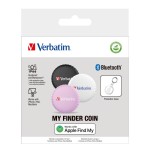 1x3 verbatim my finder coin bluetooth item find, s/w/p 32135