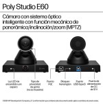 Poly studio e60 smart camera 4kcam mptz with 12x optical zoom