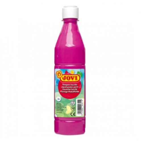 Jovi témpera líquida school botella de 500ml magenta
