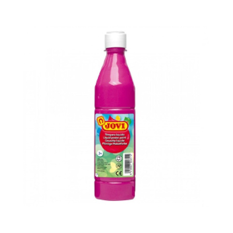 Jovi témpera líquida school botella de 500ml magenta