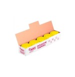 Jovi témpera escolar estuche 5 botes de 35ml unicolor amarillo