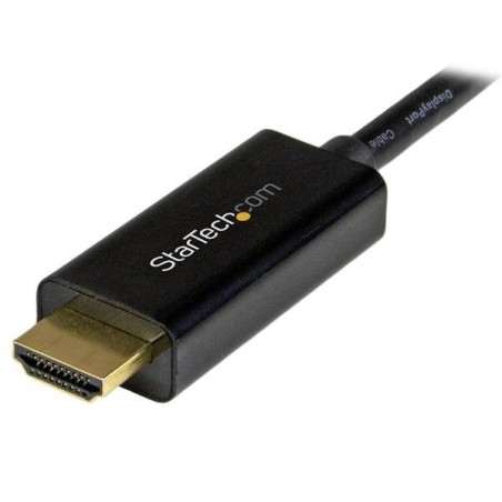 Startech cable mini displayport a hdmi 2m ultra hd 4k negro  mdp2hdmm2mb