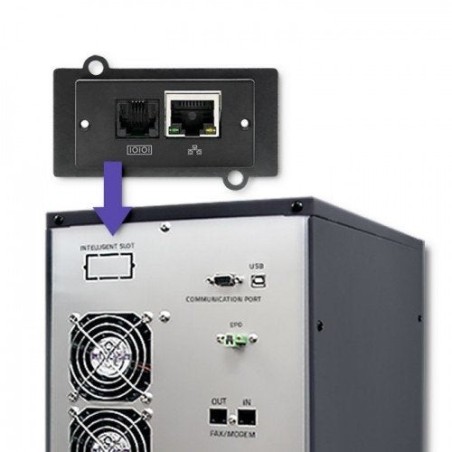 Sai qoltec 53044 sistema de alimentación ininterrumpida (ups) doble conversión (en línea) 10 kva 8000 w