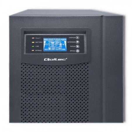 Sai qoltec 53044 sistema de alimentación ininterrumpida (ups) doble conversión (en línea) 10 kva 8000 w