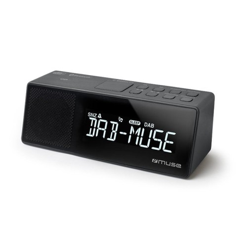 Radio muse m-172dbt dab+ fm rds portable, black