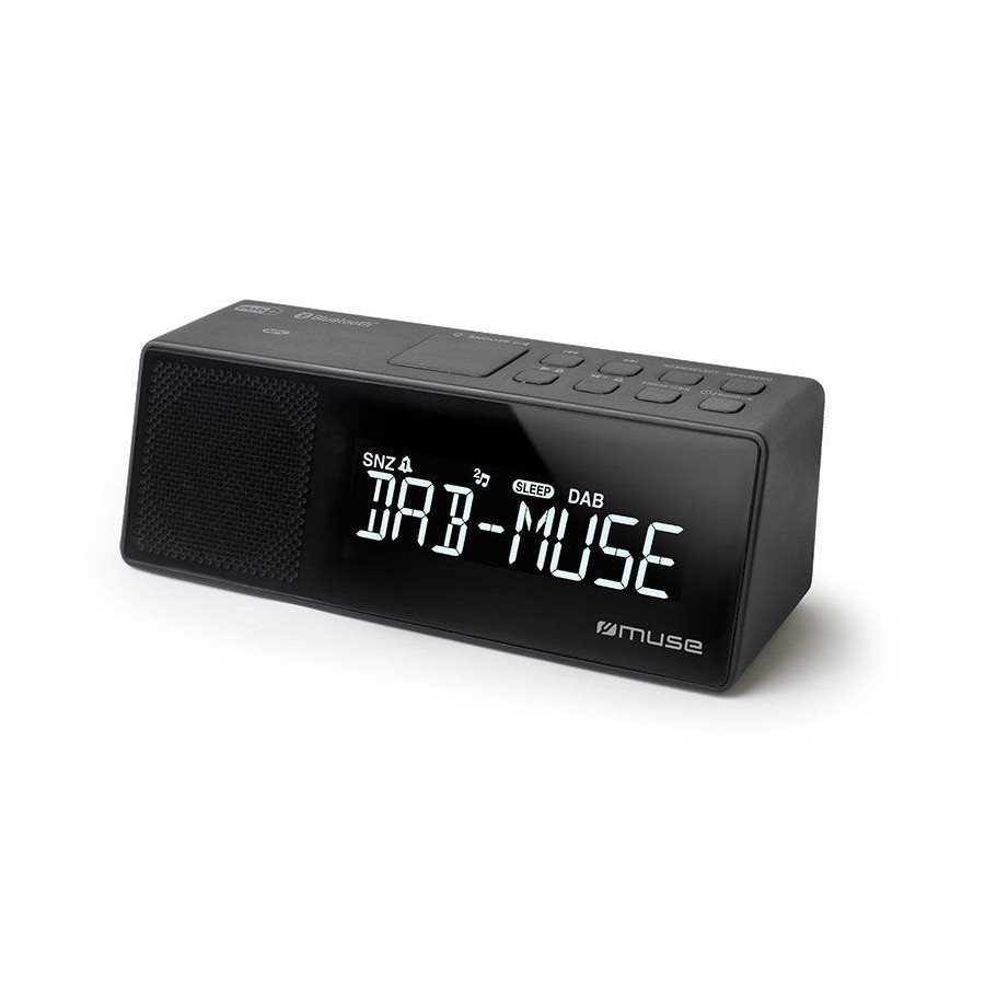 Radio muse m-172dbt dab+ fm rds portable, black